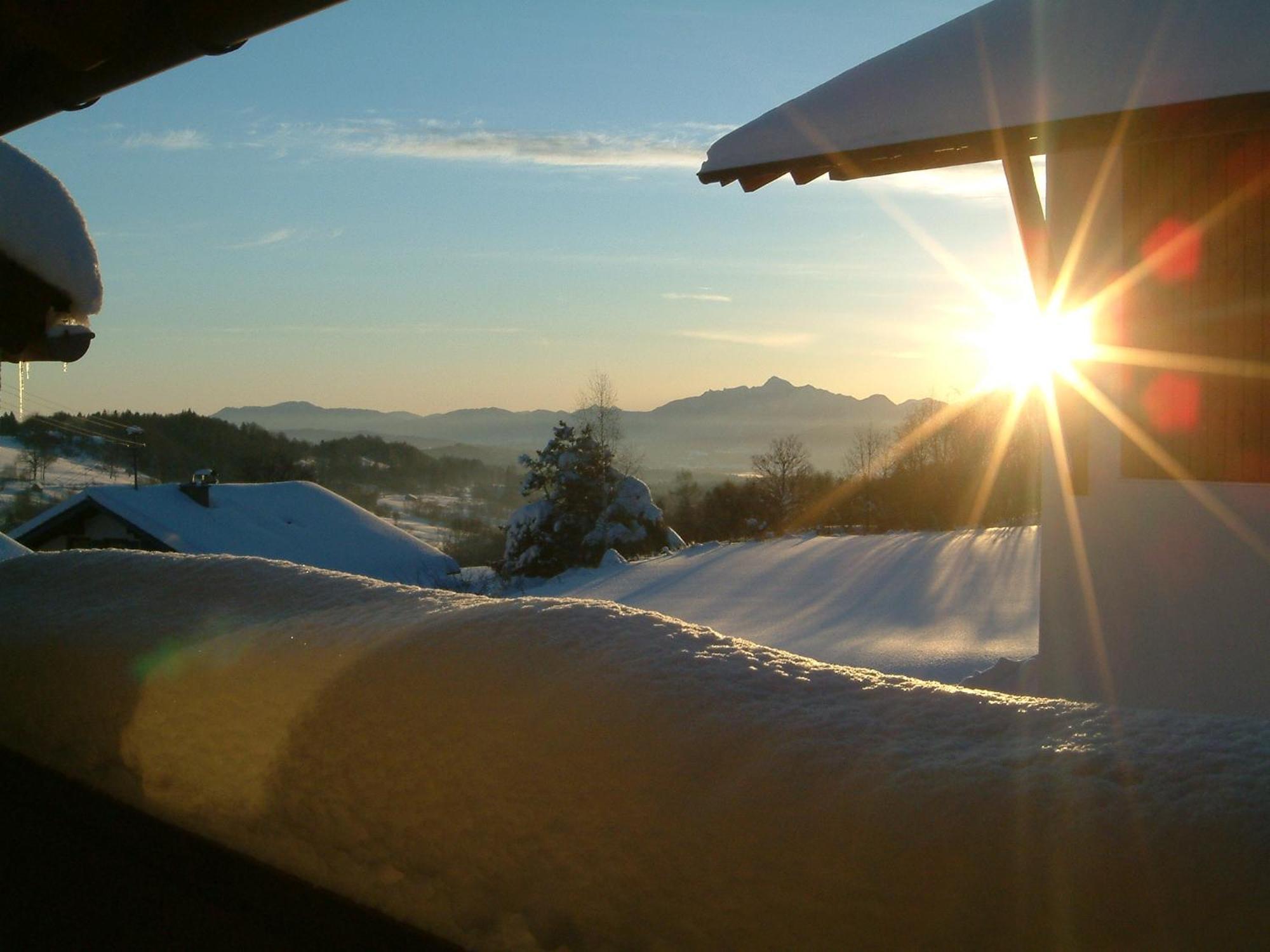 Hotel Gaestehaus Alpina Bad Kohlgrub Esterno foto